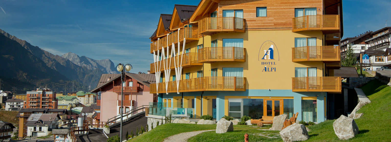 Accoglienza in tipico hotel di montagna