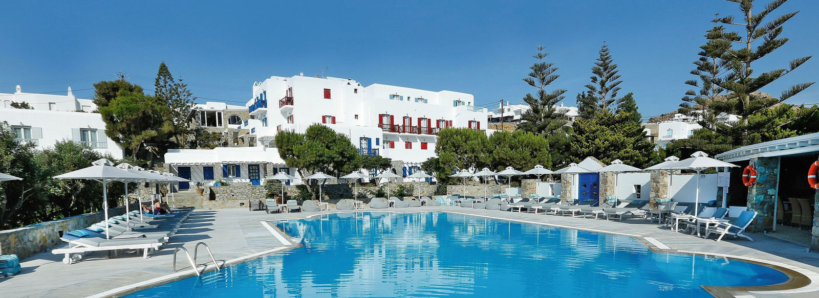 Atmosfera familiare, in tipico stile cicladico