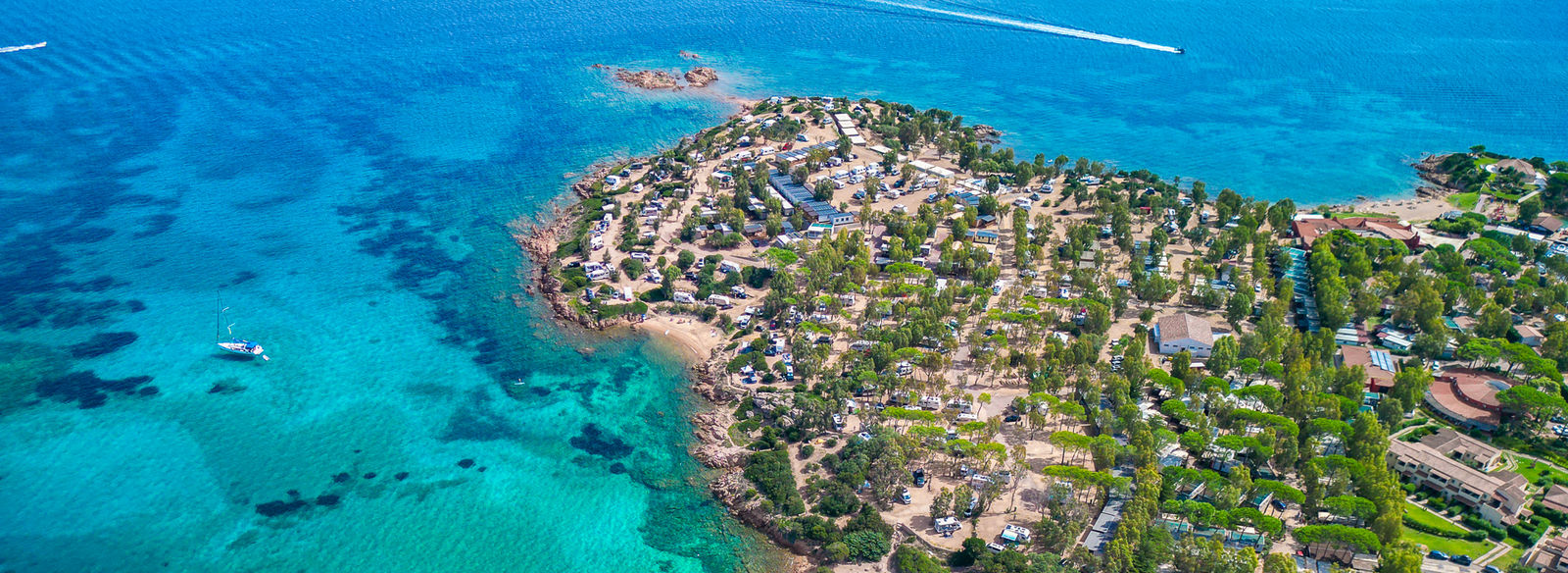 Hotel-Resort in Camping Village, in Costa Smeralda