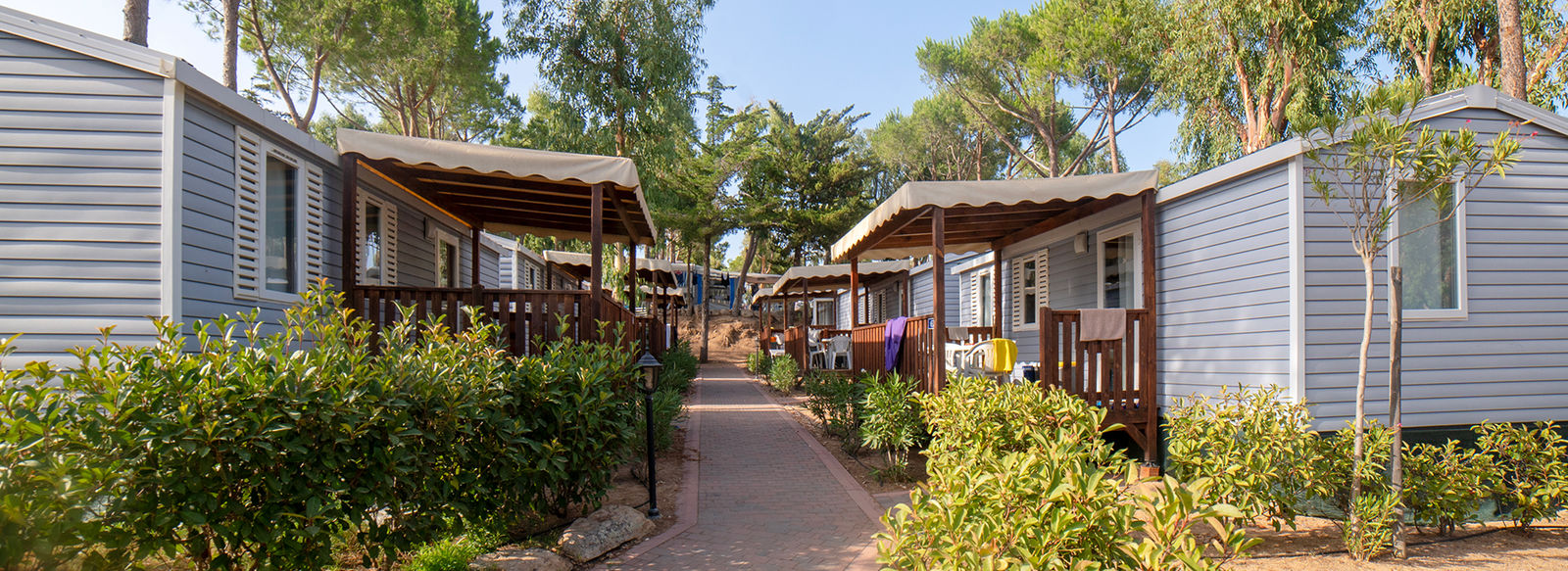 Mobile Home in camping village