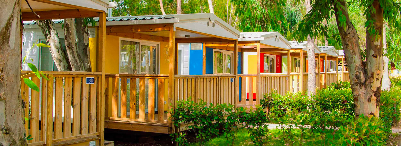 Mobile Home in camping village