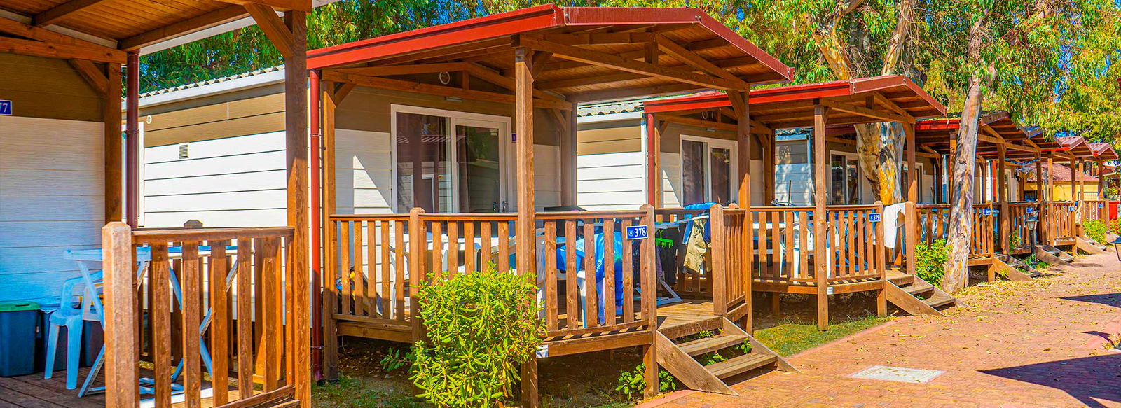 Mobile Home in camping village