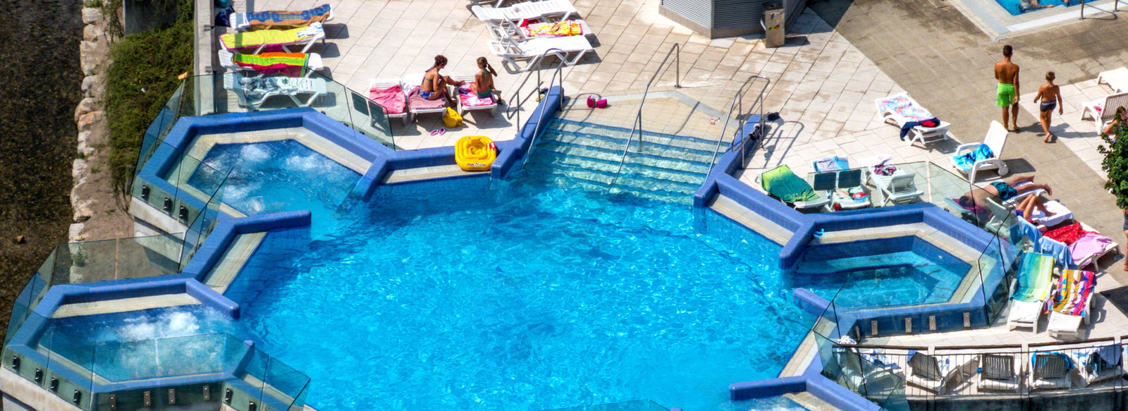 Benessere sulle rive del fiume