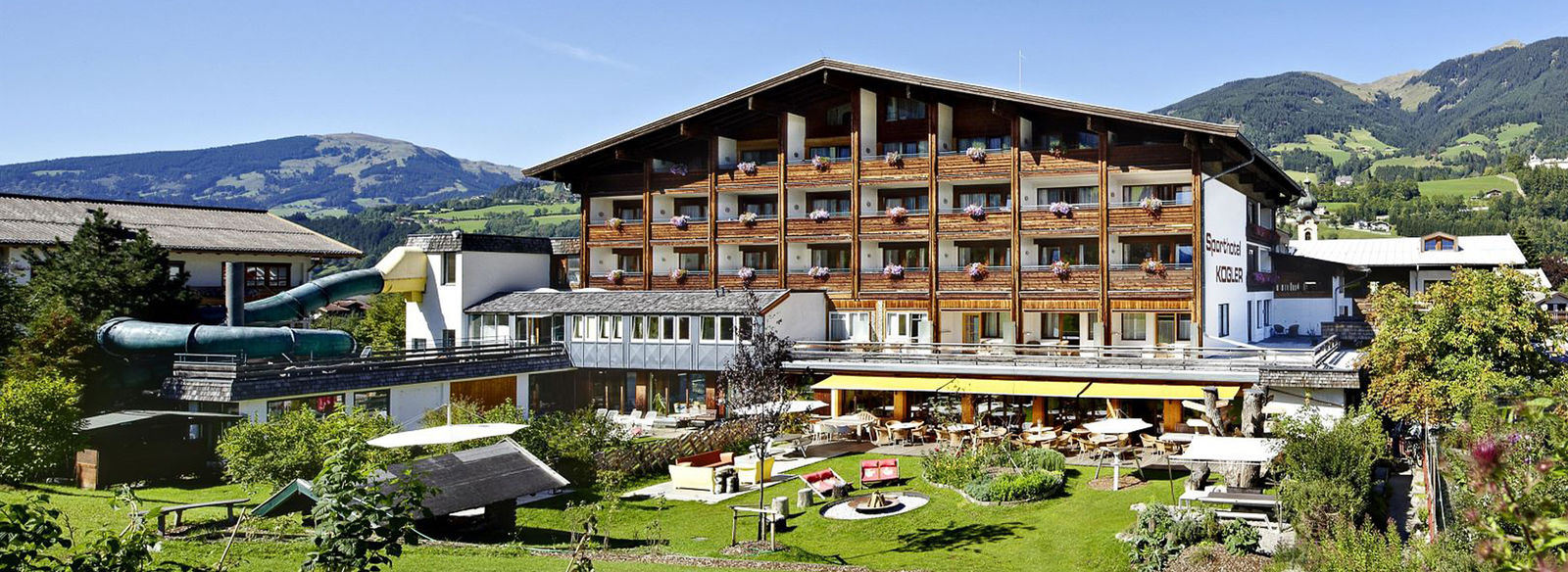 Area wellness di 1.500 mq sugli Alti Tauri