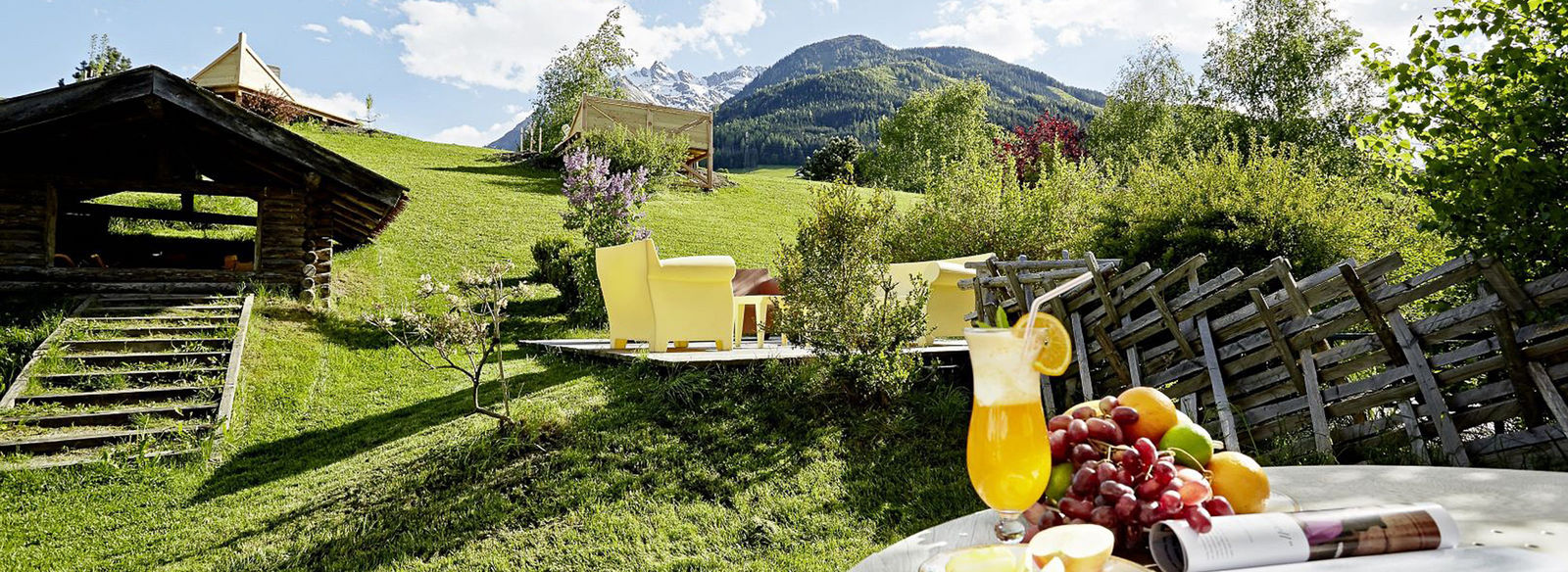 Area wellness di 1.500 mq sugli Alti Tauri