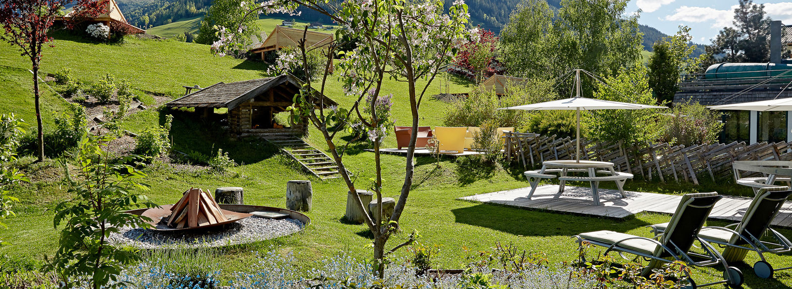 Area wellness di 1.500 mq sugli Alti Tauri