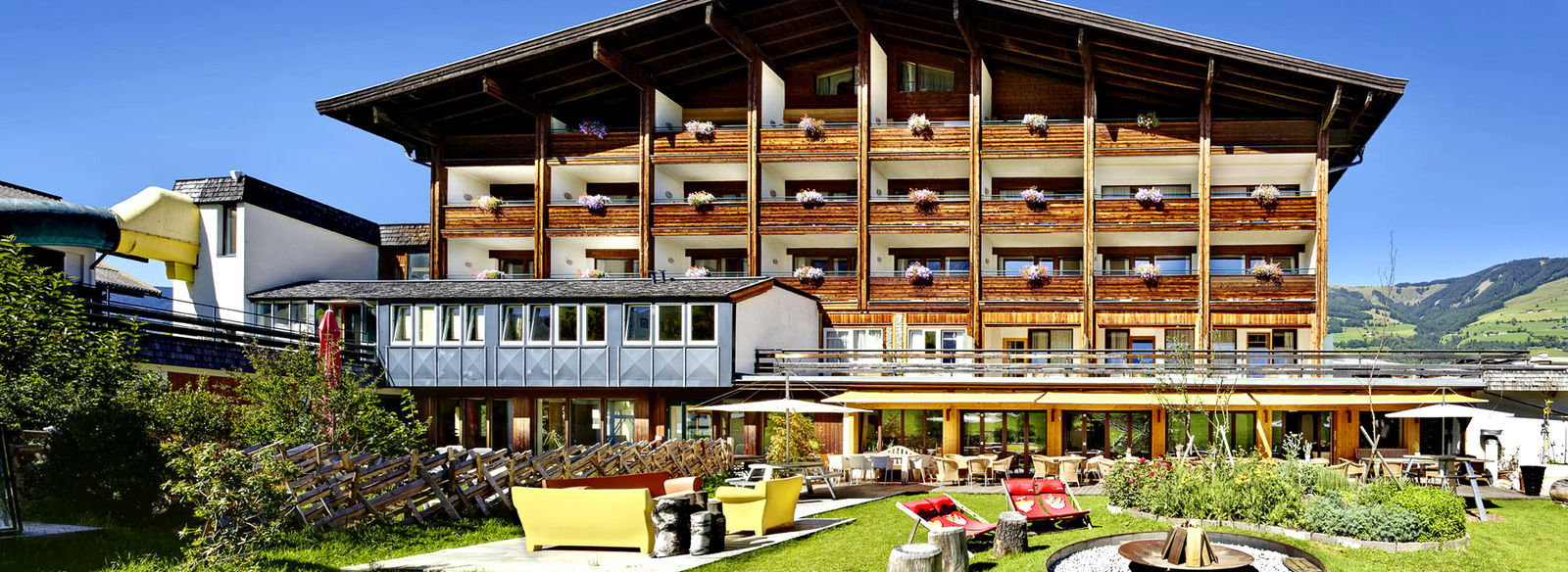 Area wellness di 1.500 mq sugli Alti Tauri