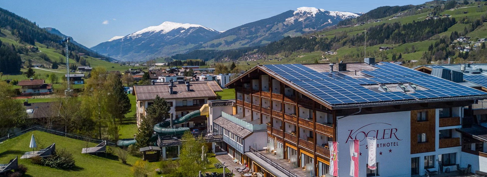 Area wellness di 1.500 mq sugli Alti Tauri
