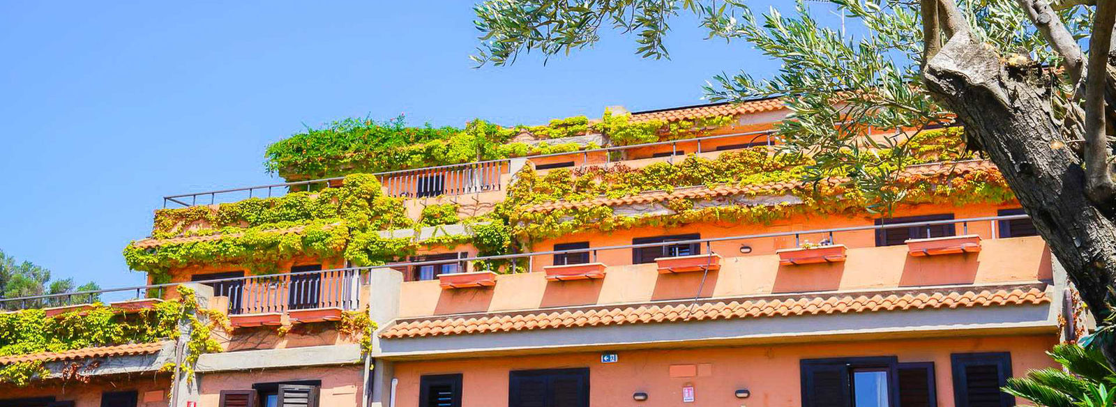 Villaggio panoramico tra gli uliveti affacciato sul Golfo di Squillace