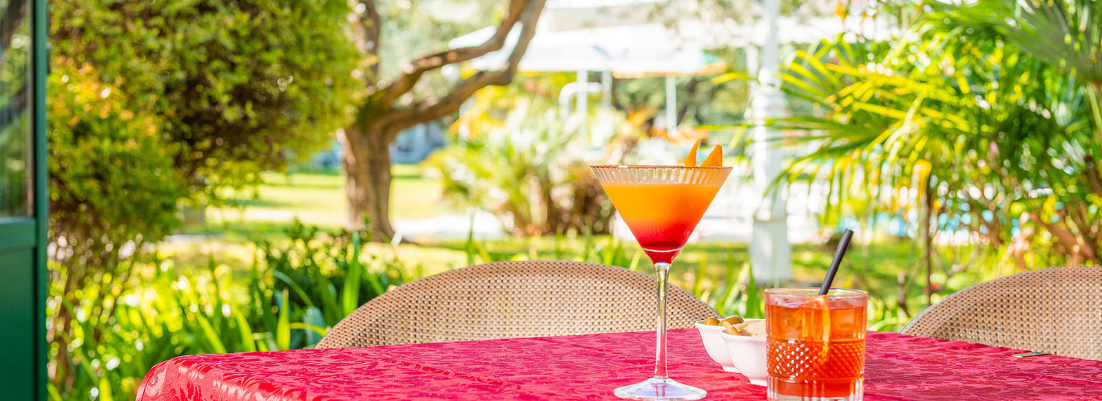 Immersa nel verde, con piscina