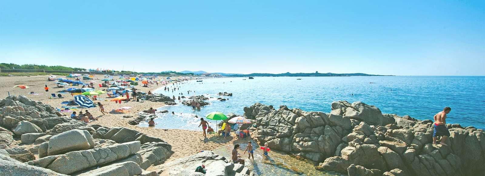 Vacanze in Gallura, ampia spiaggia