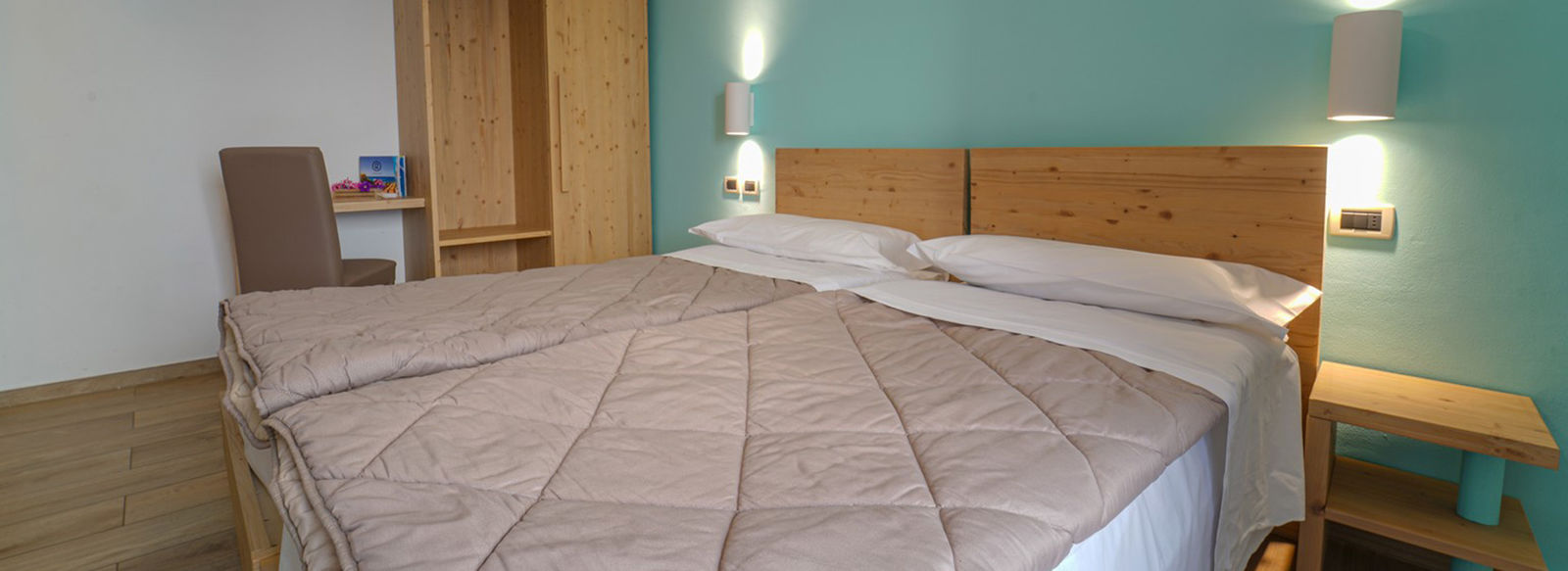 In Val di fassa, a 800 metri dalle piste da sci