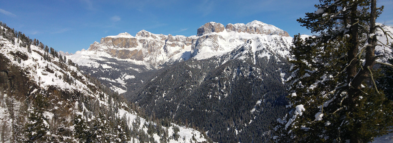 In Val di fassa, a 800 metri dalle piste da sci