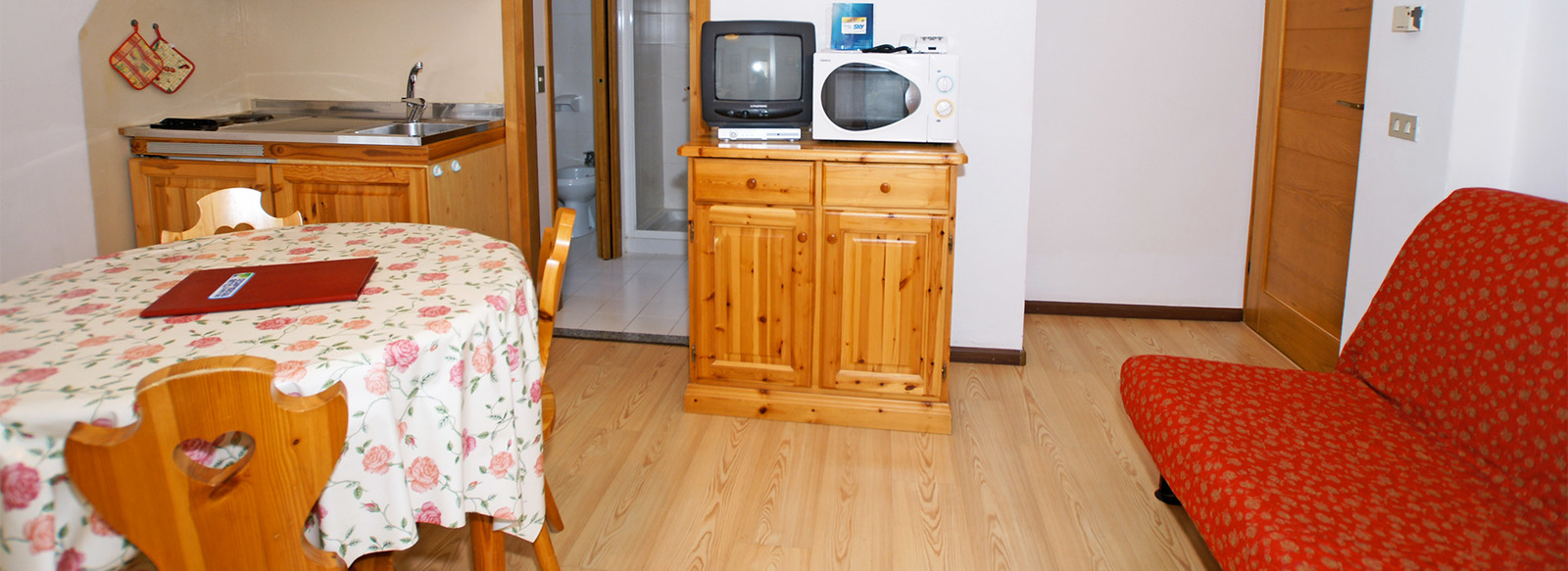 Residence 3* ai piedi delle Dolomiti, fino a 6 posti letto