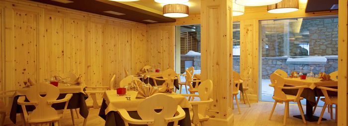 Accoglienza in tipico hotel di montagna