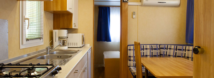 Mobile Home in camping village