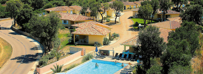 Immerso in un grande parco in Corsica