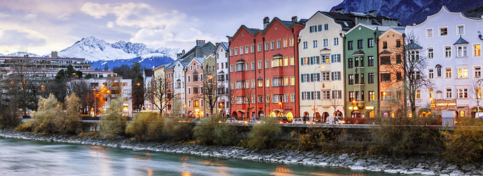 Nel centro storico di Innsbruck