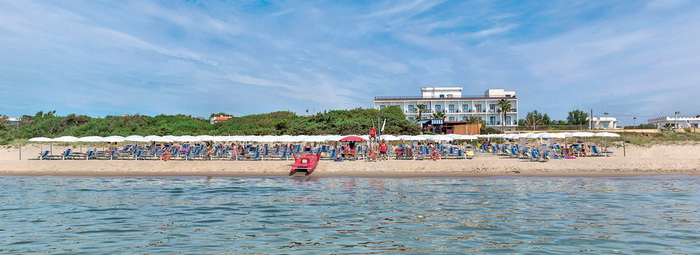 Direttamente sulla spiaggia