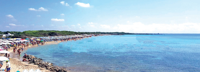 A 400 metri dalla spiaggia