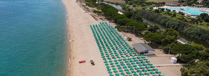 A 250 metri dalla spiaggia