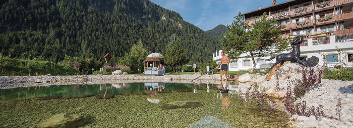 Area wellness di 2.000 mq con vista panoramica
