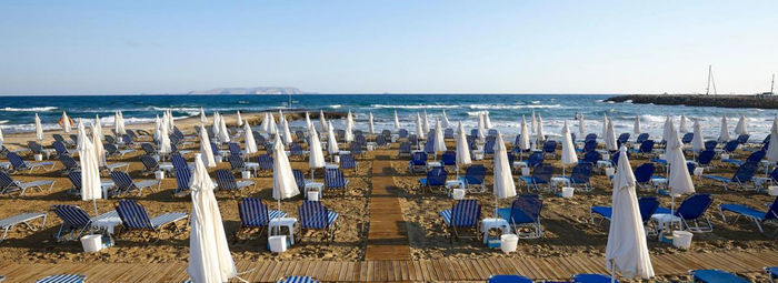 Fronte spiaggia a Creta