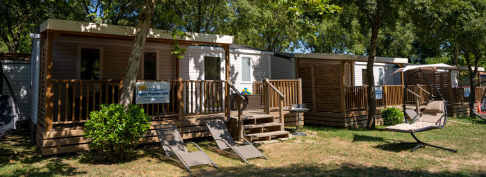 Bungalow e mobile home in camping village