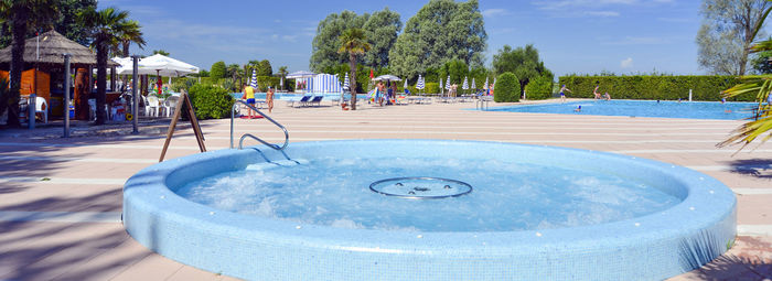 Camping fronte mare