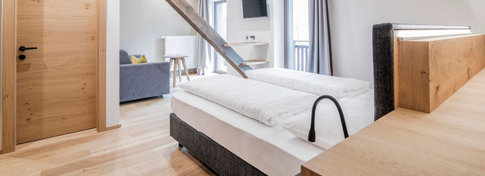 Immerso in un paesaggio alpino autentico