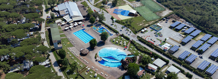 Immerso nel verde sulla Riviera Romagnola