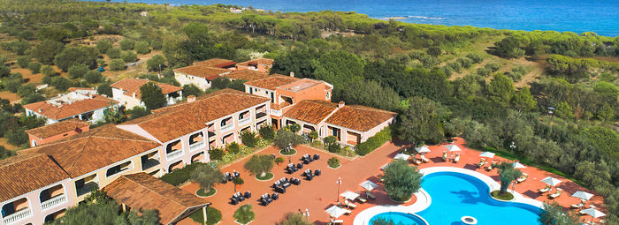 Immerso nel verde, sul Golfo di Orosei