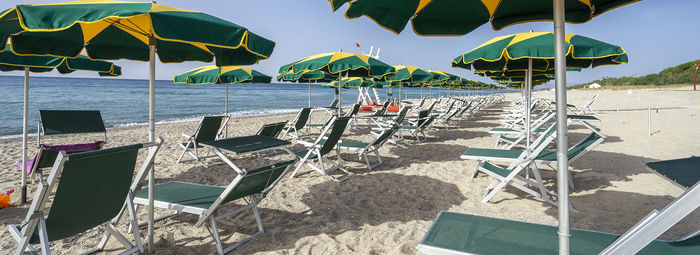 Immerso nel verde, fronte mare