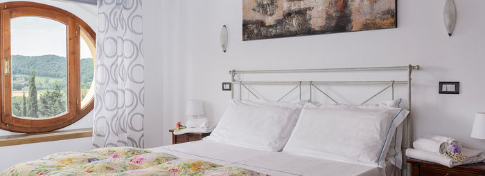 Immerso nella campagna toscana