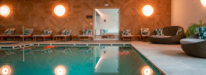 Area wellness di 1.840 mq e parco acquatico di 3.200 mq