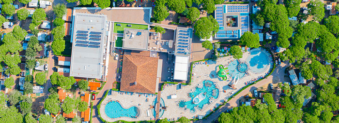 Area wellness di 1.840 mq e parco acquatico di 3.200 mq