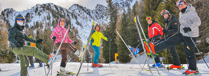 Partenza privilegiata della skiarea Campiglio Dolomiti di Brenta