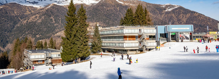 Partenza privilegiata della skiarea Campiglio Dolomiti di Brenta