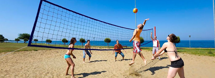 Direttamente sulla spiaggia