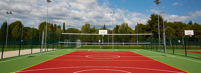 Vista panoramica sull'arcipelago delle incantevoli Isole Brioni