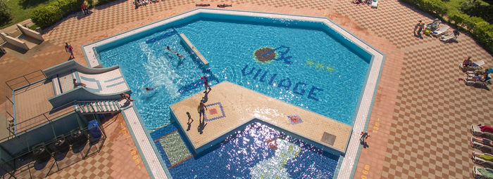 Vista panoramica sull'arcipelago delle incantevoli Isole Brioni