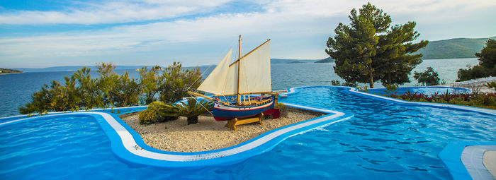 Affacciato sul mare nel cuore della Dalmazia