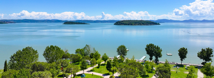 Sulle rive del Lago Trasimeno