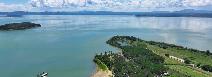 Sulle rive del Lago Trasimeno