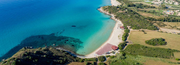 A 400 metri dalla spiaggia