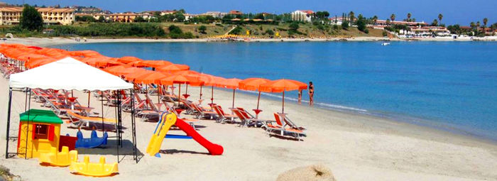 Direttamente sulla spiaggia