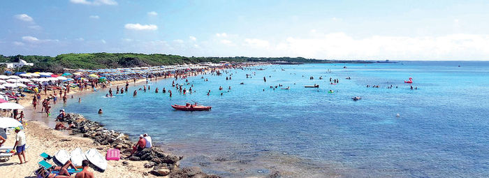 A 400 metri dalla spiaggia