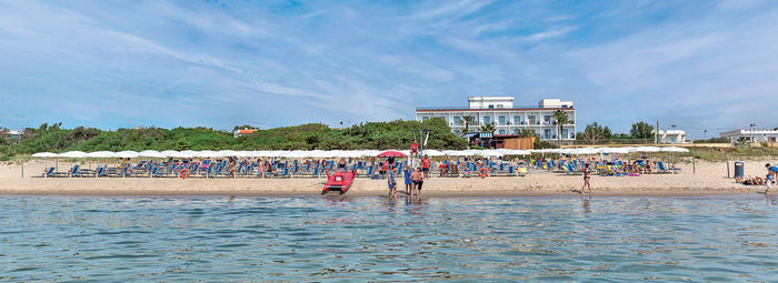 Direttamente sulla spiaggia
