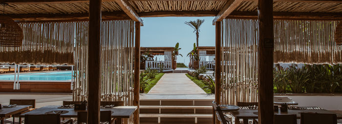 Beach Club sulla spiaggia