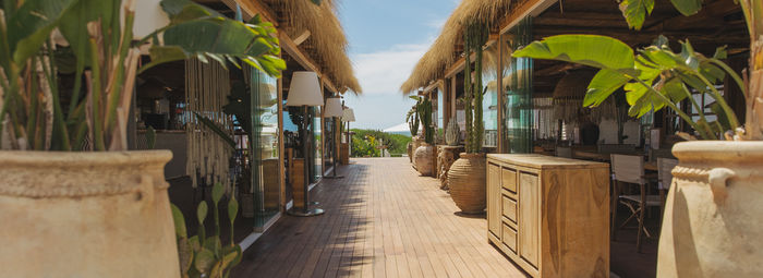 Beach Club sulla spiaggia